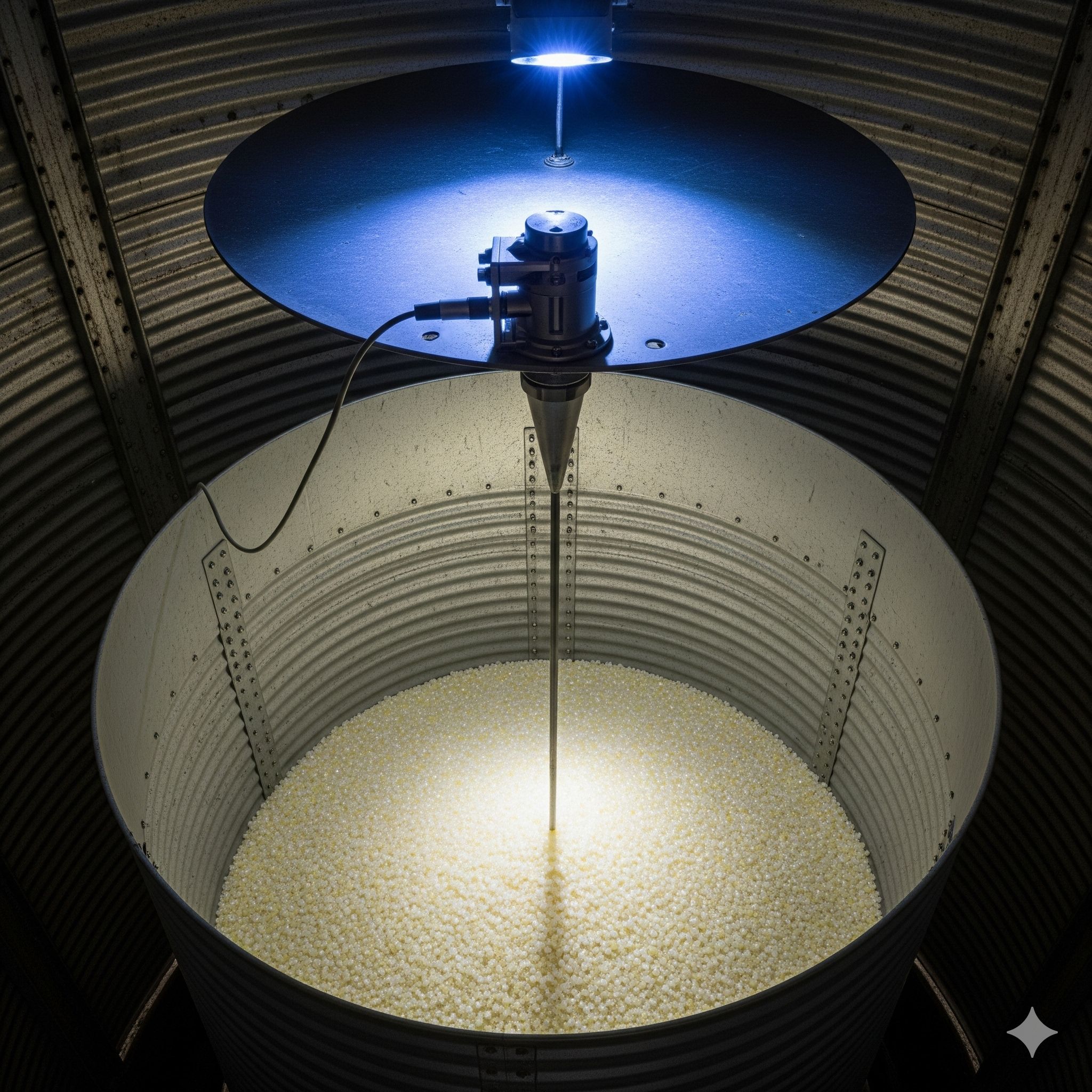 Sensore di livello per silos e serbatoi